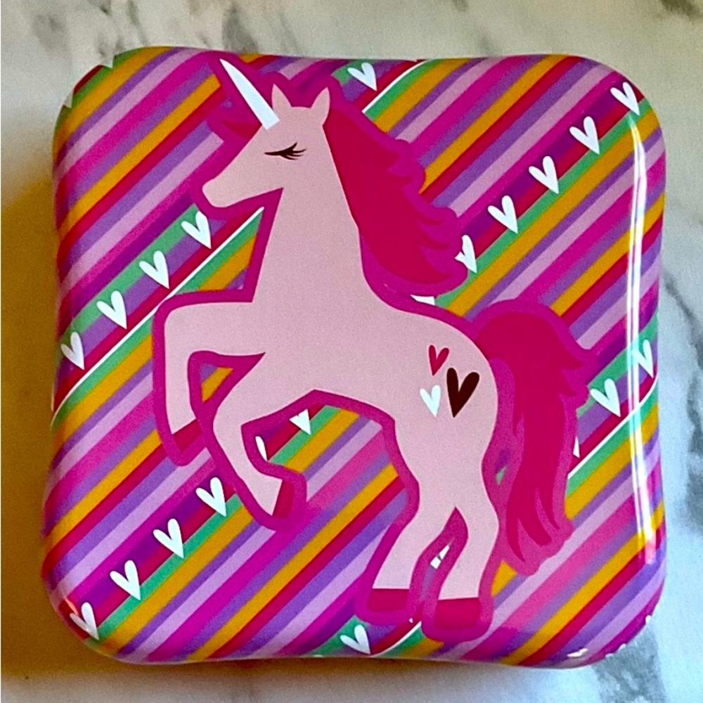 Unicorn Metal Colorful Trinket Box
